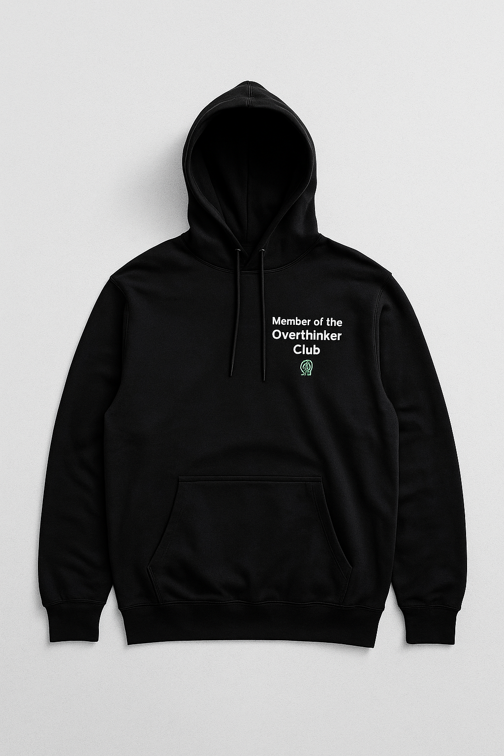Overthinker Club Hoodie | Minimal Streetwear by WEARGENZYN