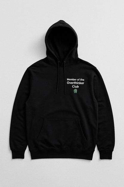 Overthinker Club Hoodie | Minimal Streetwear by WEARGENZYN