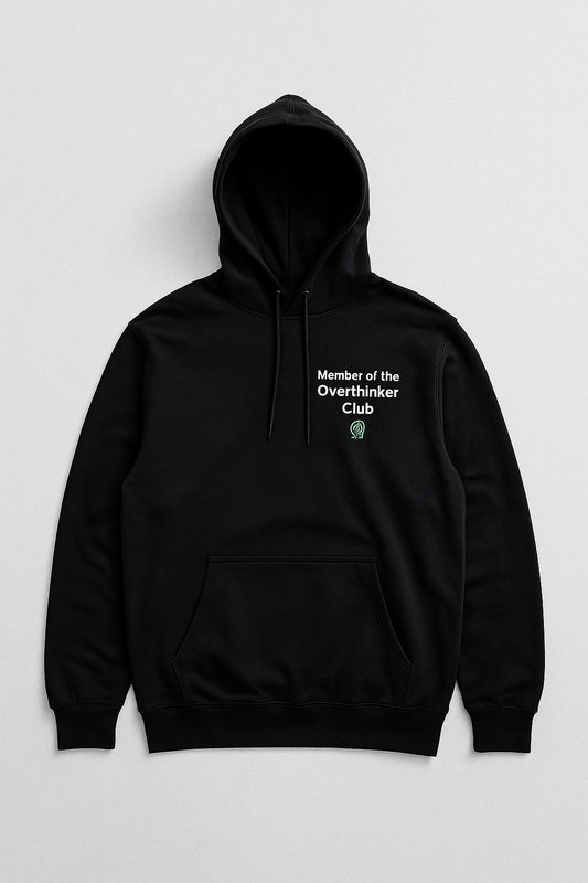 Overthinker Club Hoodie | Minimal Streetwear by WEARGENZYN