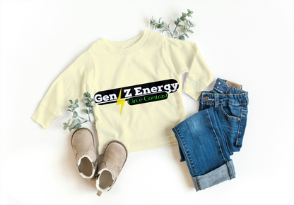 Gen Z Energy – Unisex Streetwear Graphic Sweatshirt | Bold Lightning Print | DTF Premium Quality