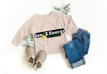 Gen Z Energy – Unisex Streetwear Graphic Sweatshirt | Bold Lightning Print | DTF Premium Quality