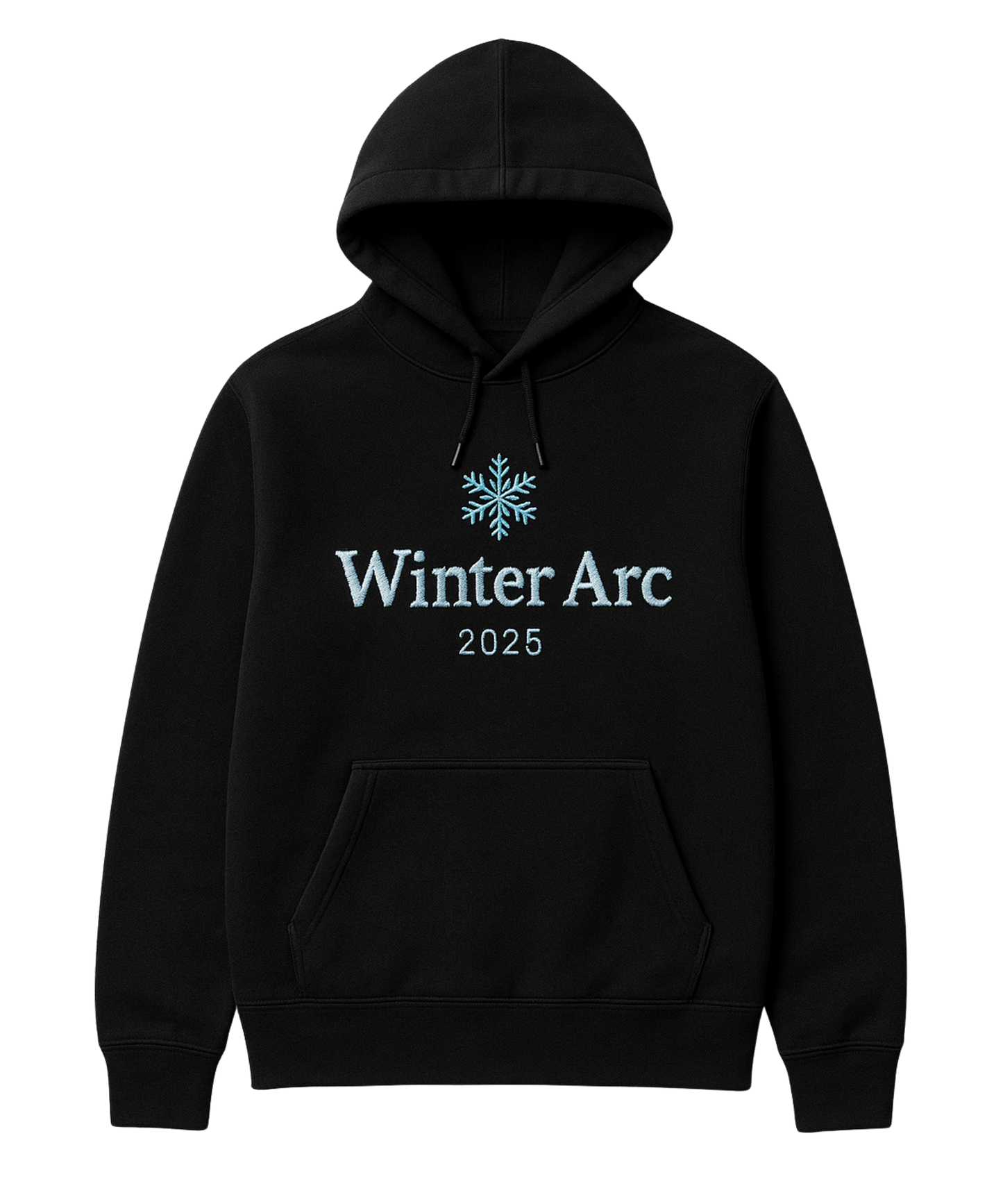 Here’s your Shopify upload format for the “Winter Arc” Embroidered Hoodie 👇