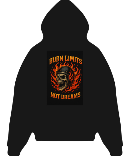 Burn Limits, Not Dreams – Gen Z Streetwear T-Shirt | WearGenZYN