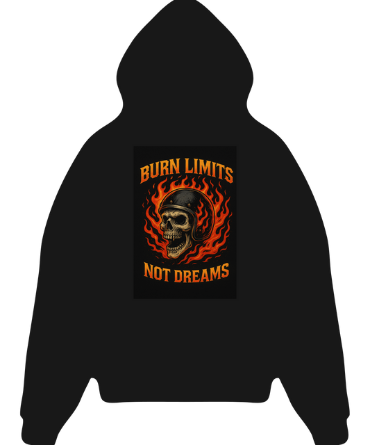 Burn Limits, Not Dreams – Gen Z Streetwear T-Shirt | WearGenZYN