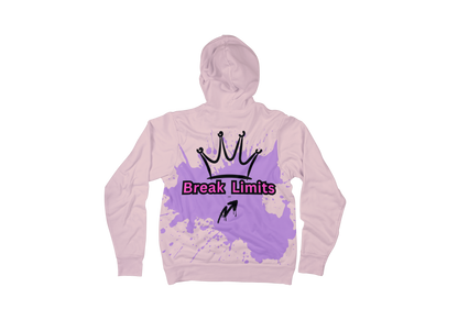 Break Limits Graffiti Hoodie – Motivational Streetwear | Gen Z Urban Fashion | Unisex Lightweight Hoodie