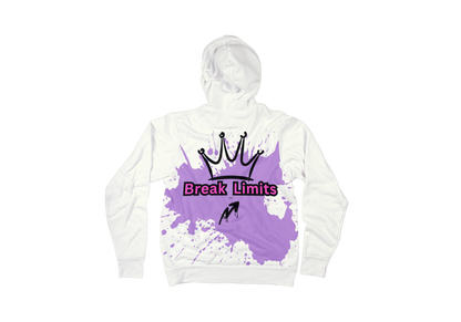 Break Limits Graffiti Hoodie – Motivational Streetwear | Gen Z Urban Fashion | Unisex Lightweight Hoodie