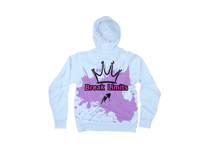 Break Limits Graffiti Hoodie – Motivational Streetwear | Gen Z Urban Fashion | Unisex Lightweight Hoodie