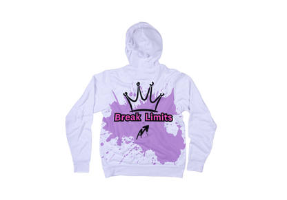 Break Limits Graffiti Hoodie – Motivational Streetwear | Gen Z Urban Fashion | Unisex Lightweight Hoodie