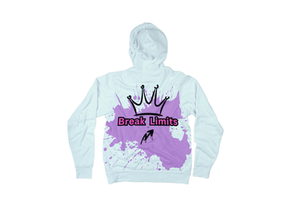 Break Limits Graffiti Hoodie – Motivational Streetwear | Gen Z Urban Fashion | Unisex Lightweight Hoodie