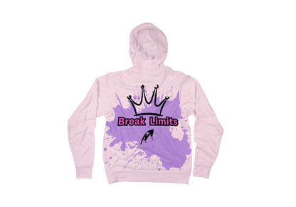 Break Limits Graffiti Hoodie – Motivational Streetwear | Gen Z Urban Fashion | Unisex Lightweight Hoodie