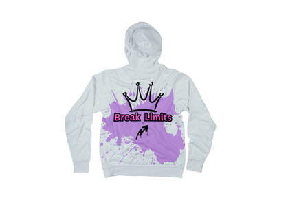 Break Limits Graffiti Hoodie – Motivational Streetwear | Gen Z Urban Fashion | Unisex Lightweight Hoodie